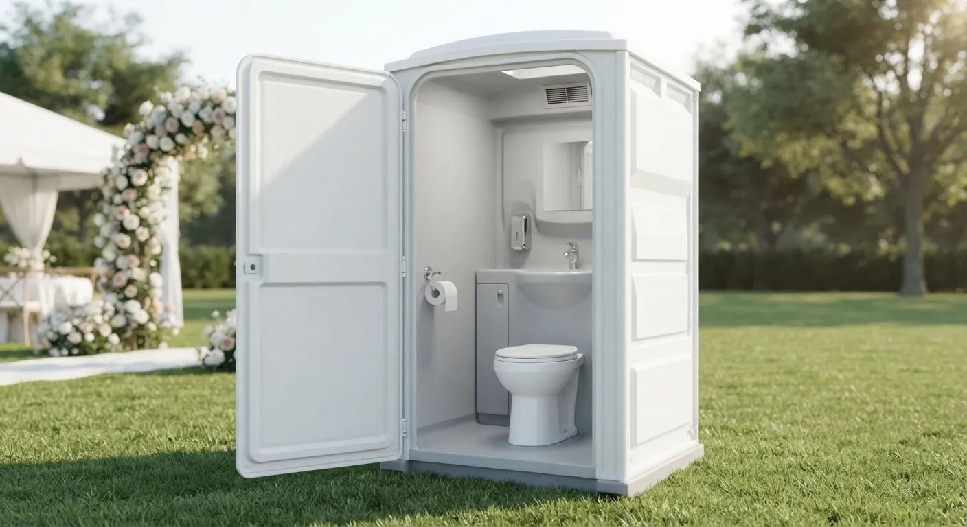 Deluxe Flushable Porta Potty in Miami Beach, FL