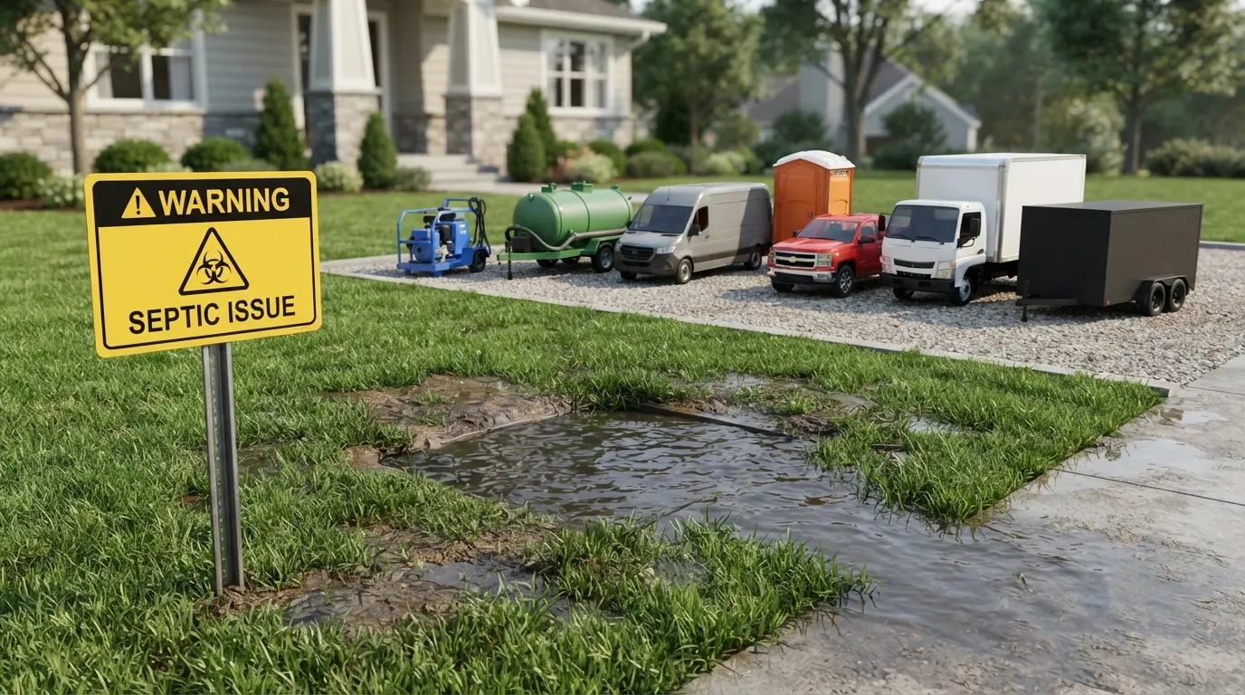 Septic Tank Warning Signs in Miami Beach, FL